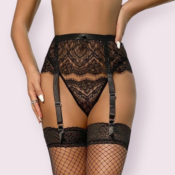Porte-jarretelle dentelle