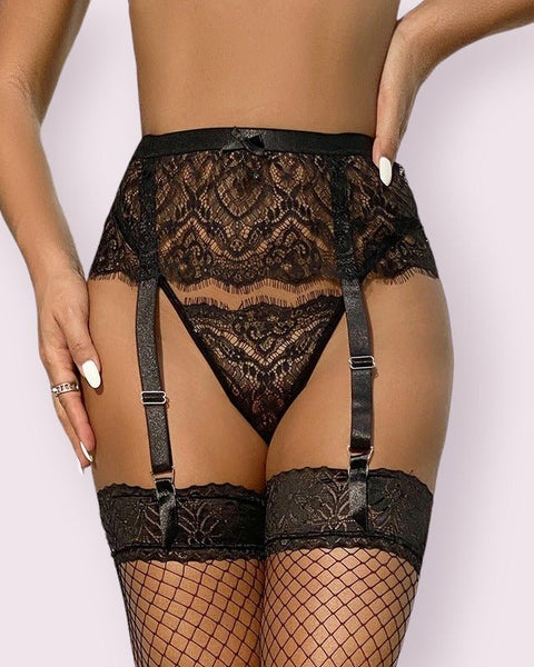 Porte-jarretelle dentelle