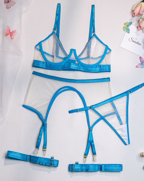 Féerelle - Ensemble 3 pieces porte-jarretelle