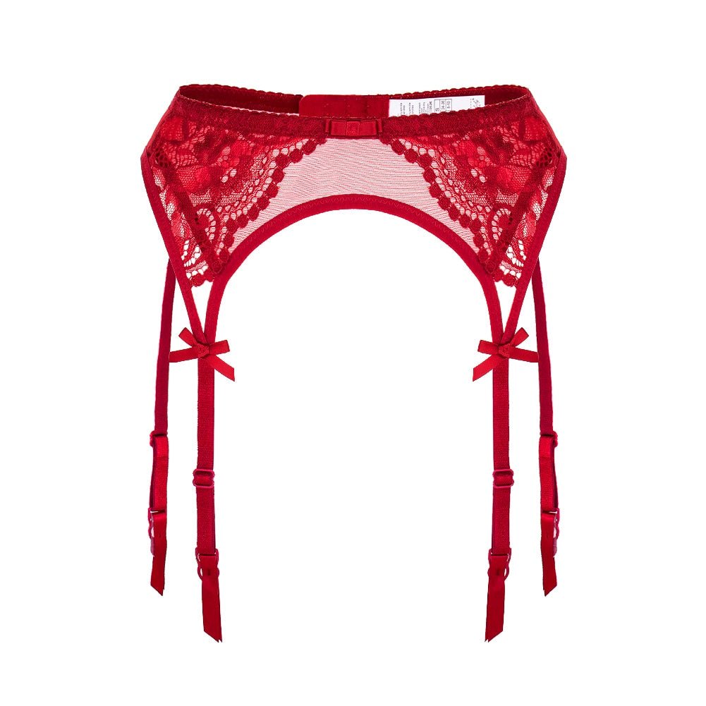 Starlina - Porte-jarretelle rouge pour femme